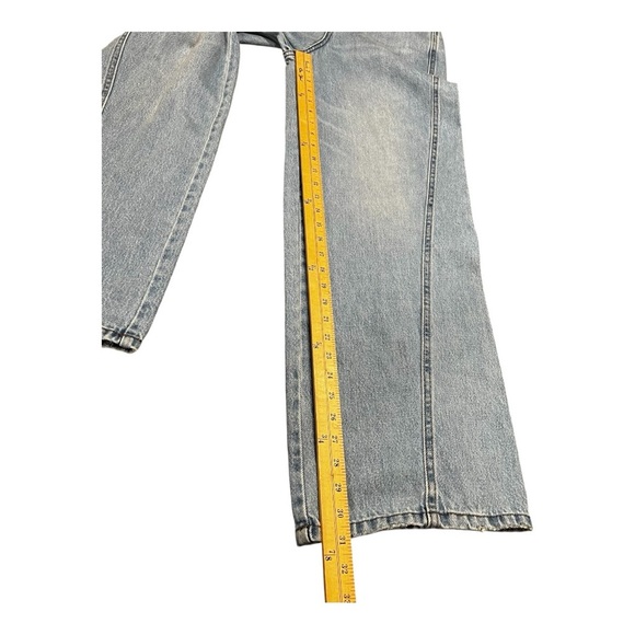 NWT Future Collective Women’s Mid Rise Wide Leg Jeans, Relaxed Jean Size 0 - Picture 11 of 14